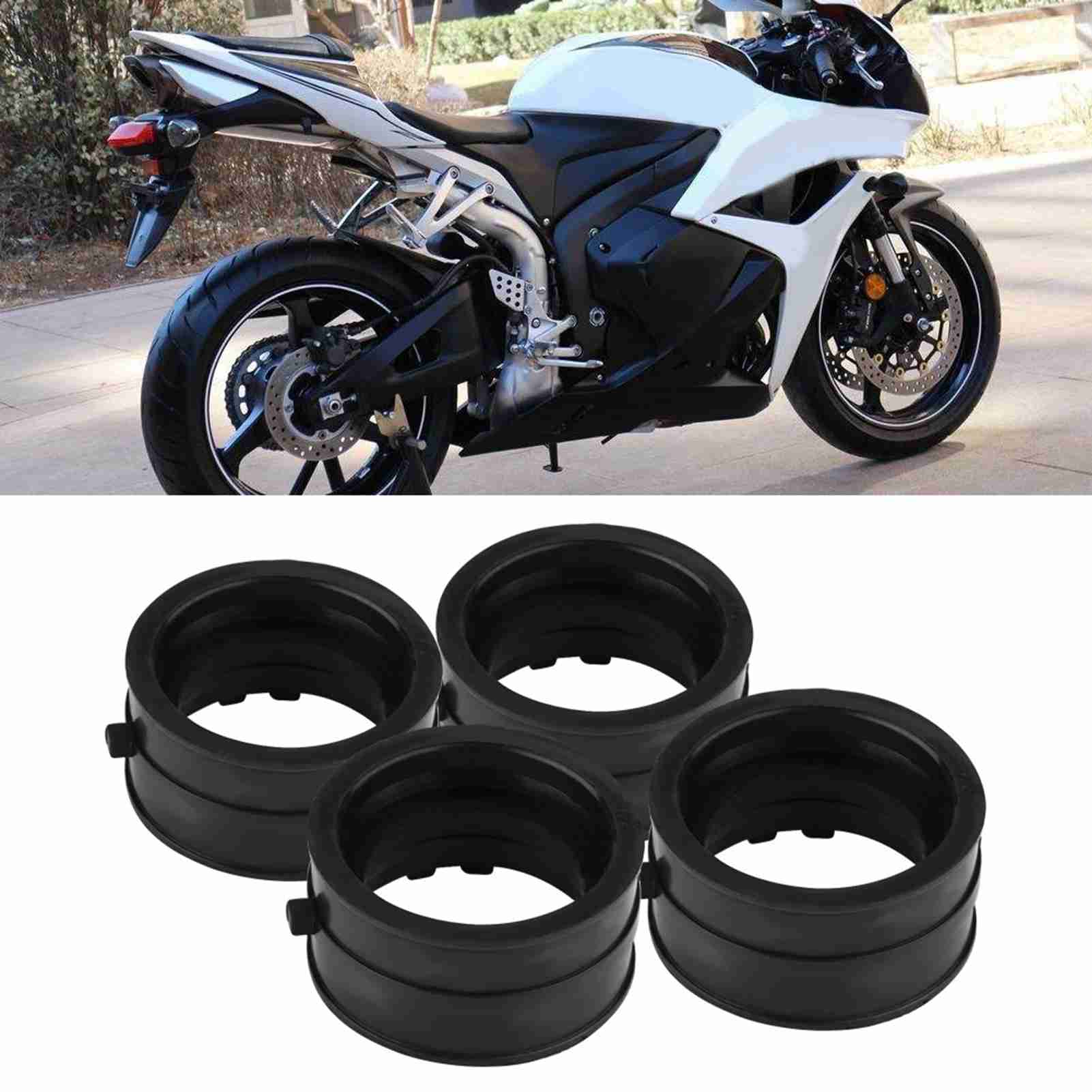 4Pcs Black Plastic Motorcycle  - đánh giá và giá Boots
