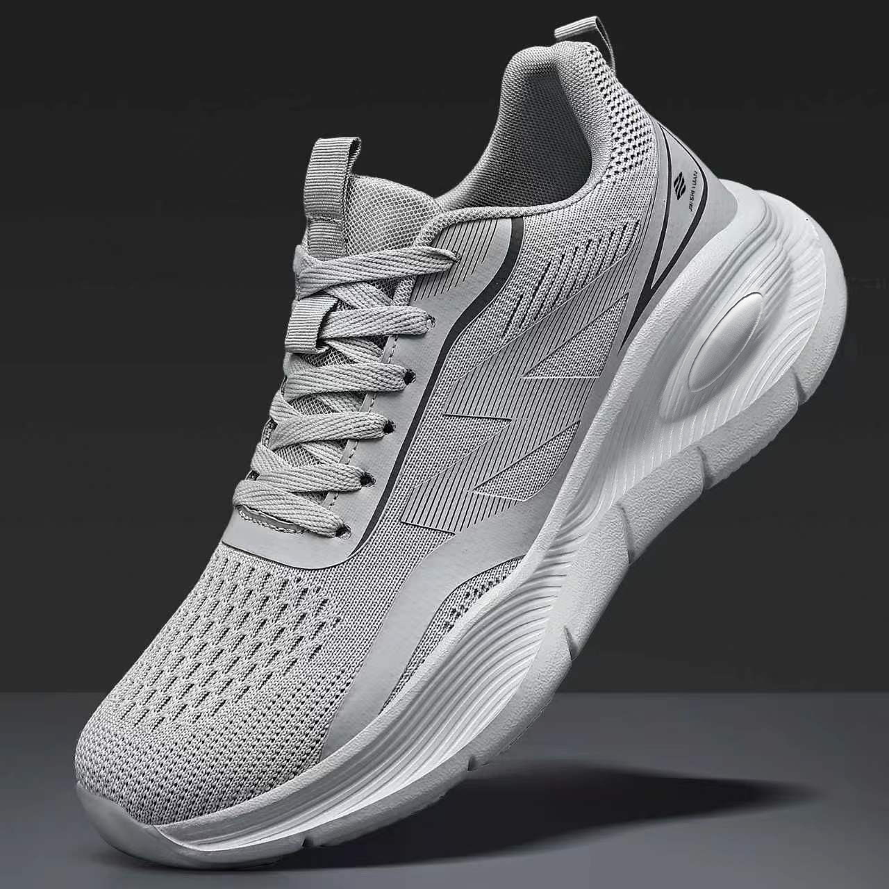 Men Lightweight Mesh Sneakers  - đánh giá và giá Shock Absorbing Gym Trainers