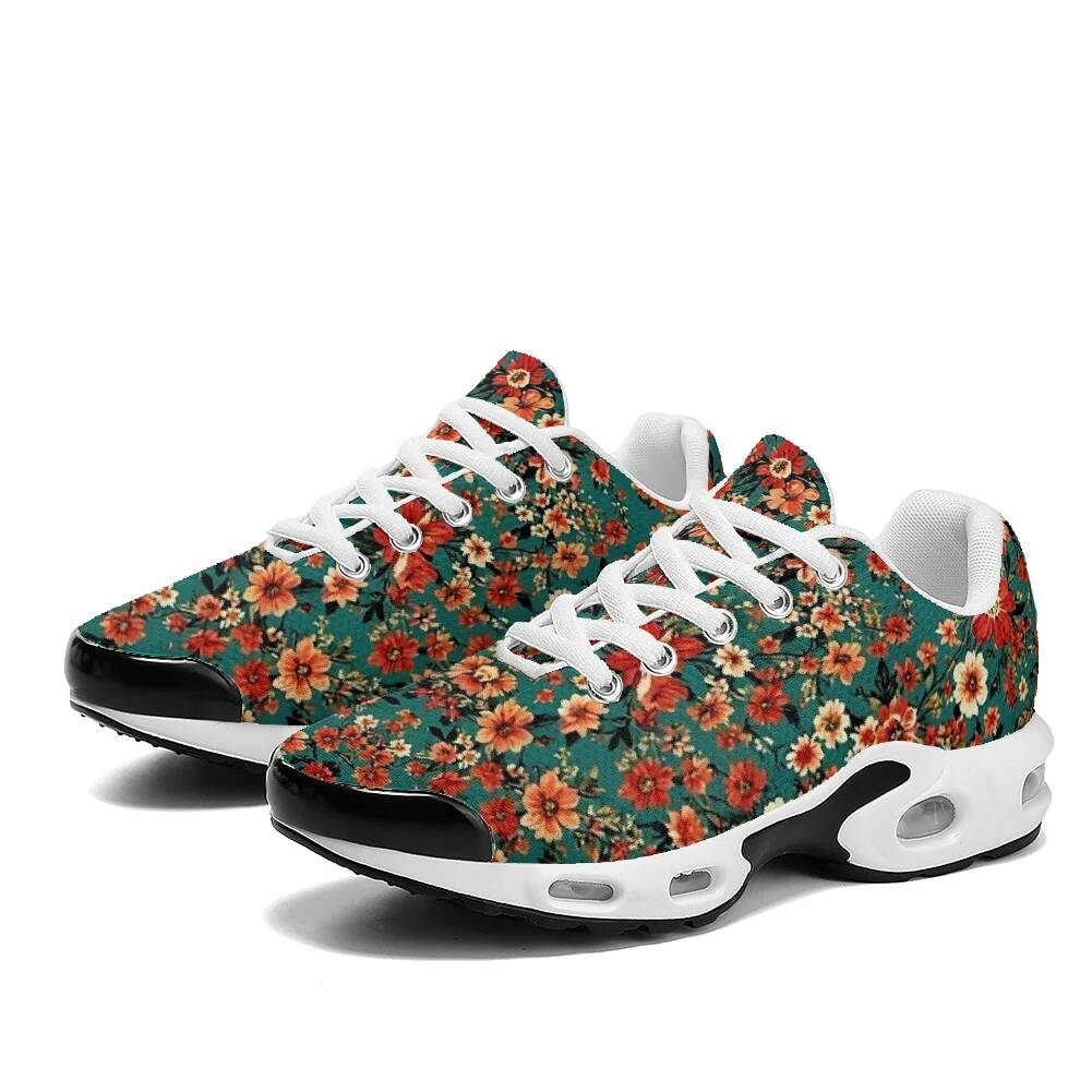 Bohemian Style Red Floral Prin - đánh giá và giá Breathable Mesh Athletic Shoes