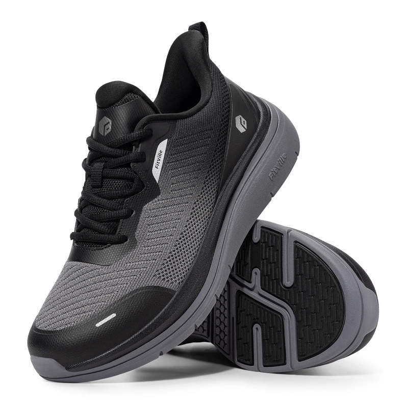 Fitville Wide Fit Walking Shoe - đánh giá và giá Breathable Mesh Athletic Shoes