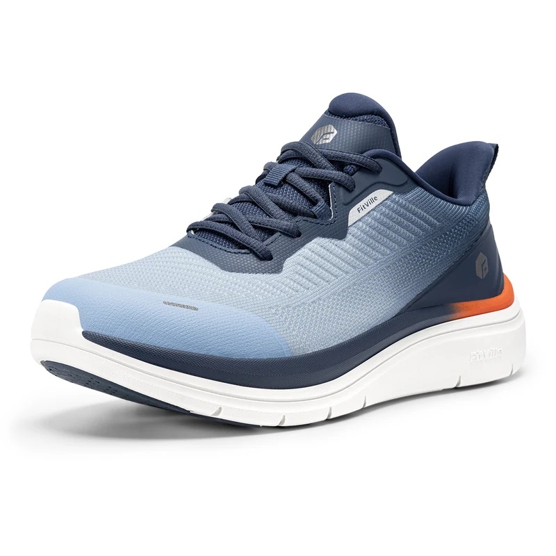 Fitville Wide Fit Walking Shoe - đánh giá và giá Breathable Mesh Athletic Shoes